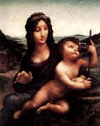 LEONARDO da Vinci Madonna with the Yarnwinder Germany oil painting artist